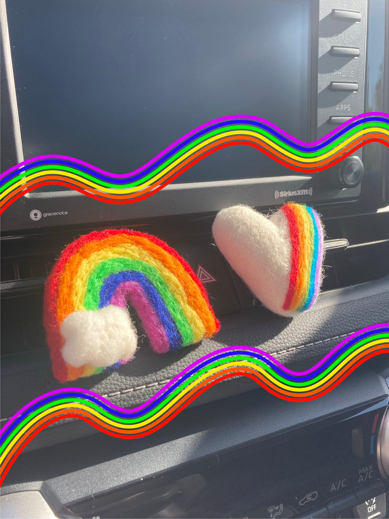 Cute and Gay Car Accessories – Havenly Creations Co.
